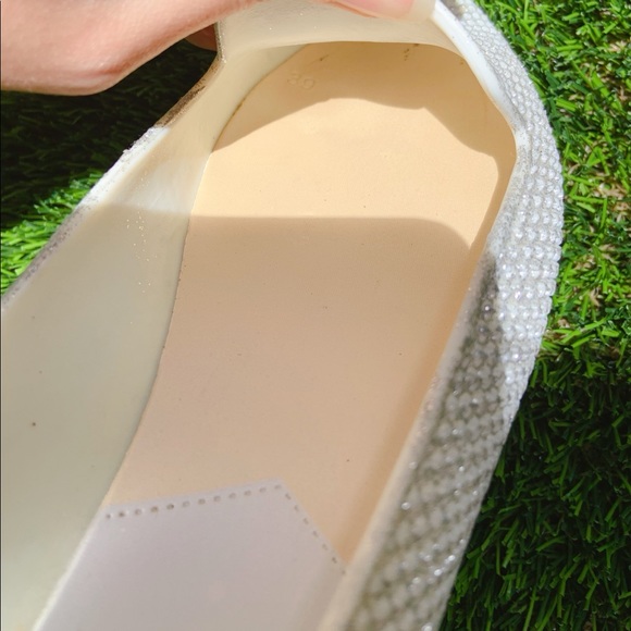 Silver flats shoes - Picture 5 of 7